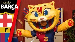 BARÇA | Así es CAT, la mascota del 125º ANIVERSARIO del FC BARCELONA