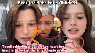 Becky mentioned in her interview she has a Girlfriend! Teayii said " FreenBecky is real "