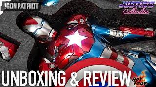 Hot Toys Iron Patriot Unboxing & Review