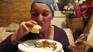 Eating a CURRY WURST - WikiEATia Video - blossomlikearose