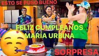 SORPRENDEN A SUSCRIPTORA EN SU CUMPLEAÑOS 