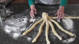 Six Strand Challah Bread