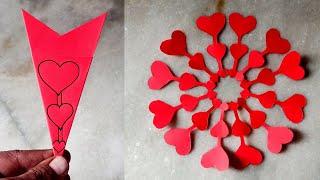 Valentine Special Paper Craft || Best Craft Idea 2022