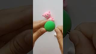 lollipop pen making kawaii stationary #playdoughcrafts #polymerclay  #diyplaydough#artistickidsland