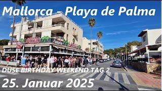 Playa de Palma| Mallorca️ | Ballermann  |  VLOG 25.01.25 |