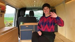 Campervan Sofa-bed, Modular Campervan Furniture, Campervan Conversion