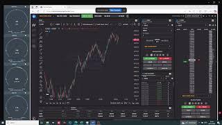 12-23-24 TRADING SESSION USING  3 P. ACCOUNTS  MYFUNDEDFUTURES, 1 TOPSTEP +TAKEPROFITTRADER3  EVALS