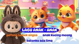 Kumpulan Lagu Anak Anak Terbaru - Animasi viral LABU LABUBU / NAURA KIDS