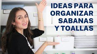 Cómo organizar el closet de sábanas y toallas! | Clean Casa