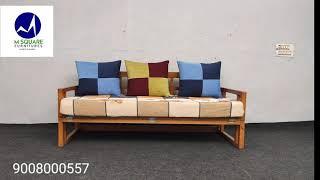 #wooden #Dewan #cum #bed  2 folding space saving Furniture