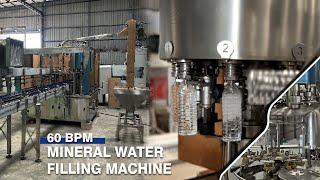 60 BPM Mineral Water Bottling Plant Trial | Filling Machine | Aim Technologies