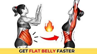 Do This STANDING 30-Min and Say Goodbye to Belly Fat | 30 Exercises to Get a FLAT STOMACH Quickly