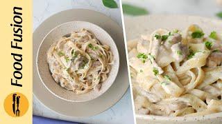 Cream Cheese Alfredo Pasta Recipe By Food Fusion