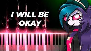 I Will Be Okay - HELLUVA BOSS - piano karaoke instrumental cover - SINSMAS