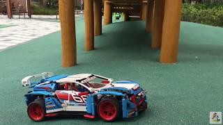 Lego technic 42077 Rally car RC motorized (CaDA power function ver.)
