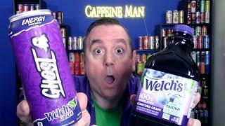 Is it Welch's in Energy Drink form? | Ghost Welch's Grape Energy Drink Review