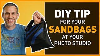 Try This Cheap $5 DIY Sandbag Tip in your Photography Studio Sandbags