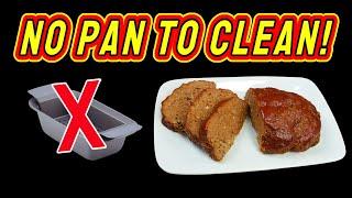 No-Cleanup Meatloaf Hack: Parchment Paper Trick!