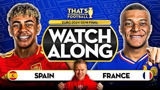 SPAIN vs FRANCE! LIVE EURO 2024 with Mark GOLDBRIDGE LIVE