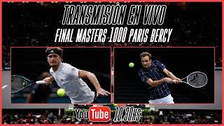 Zverev vs Medvedev - Final Master 1000 de Paris 2020 EN VIVO