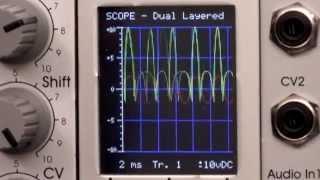 Doepfer A-136 Distortion/Waveshaper Audio Processing-Saw and Sine