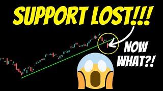 SPY LOST SUPPORT!!! Now What?!