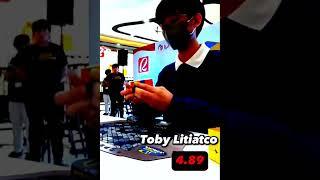 Fastest Solves In Philippines!!! #rubikscube #fast