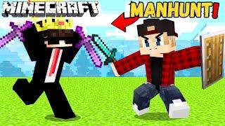 Manhunt 1VS1 But I Secretly Used CREATIVE Mode....