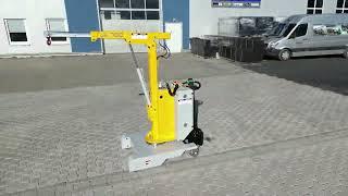 #Gegengewichtskran Just Lift 750 für die #Industrie und die #Sanierung von #Weber