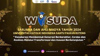 WISUDA SARJANA & AHLI MADYA UNIKA ST. PAULUS RUTENG, 23 NOVEMBER 2024