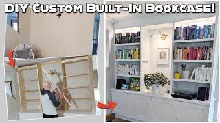 Build Your Own Custom Bookcase Built-In!