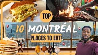 10 MUST EAT restaurants in MONTREAL . Food Travel 