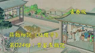 蒋勋细说红楼梦第024回：贾芸求职记（青春版）