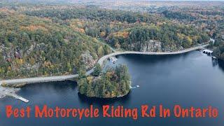 Fall 2021 Motorcycle Ride On Best Road In Ontario | Harburn Road CR 19 Haliburton Ontario | Part 2