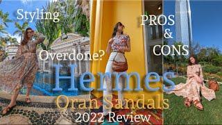 Hermes Oran Sandals 2022 | PROS, CONS, Styling ( Are they too Overdone?!?!)