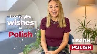 How to give wishes in Polish