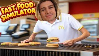 xQc Flips Your Burger | Fast Food Simulator