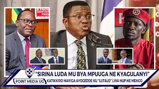 BREAKING! KATIKKIRO AYOGEDDE KU LUTALO LWA MPUUGA NE KYAGULANYI DDALA AWAGIRA ANI? MENGO NE NUP KIKI