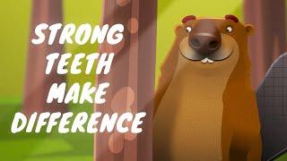 This Beaver Needs Stronger Teeth!