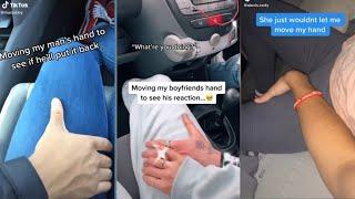 "Moving My Bf's Hand To See His Reaction" Tiktok Compilation 