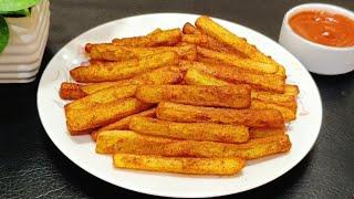 Secret French Fry Recipe! It's So Delicious! How To Make French Fries! Easy Snacks To Make At Home