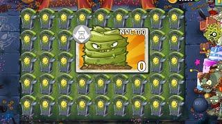 PVZ 2 Survival - Produce At Least 20000 Suns Only With Gravestone Suns