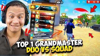 Op Pro Lobby  But Duo Vs Squad in Top 1 Grandmaster - Tonde Gamer