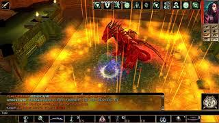 NWN1, Rogue vs Klauth "the Ancient Red Wyrm", without Dead Dragon Sphere, Very Difficult