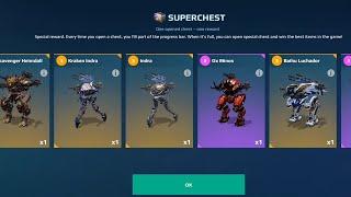 BABY ACCOUNT BLACK MARKET OPENING! ANOTHER SUPERCHEST! EPISODE 20! (War Robots)