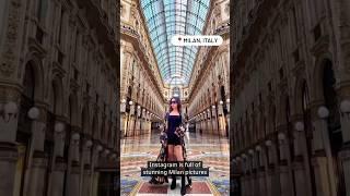 Instagram vs reality: Milan in Italy