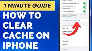 How to Clear Cache on iPhone (1 Minute Guide)