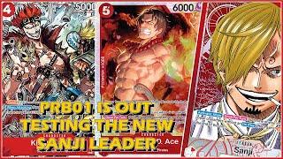 SANJI | TESTING THE NEW SANJI LEADER | BUILD & GAMEPLAY | PRB01 | OPTCG