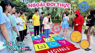 CHỊ VÊ THAM GIA SQUID GAME NGOÀI ĐỜI THỰC TẠI VIỆT NAM | TRÒ CHƠI CON MỰC PHẦN 2 | VÊ VÊ CHANNEL