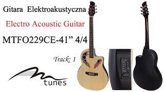 Gitara ElektroAkustyczna Ovation M-tunes mtFO229CE rozmiar 4/4 - 41'' - track 1
